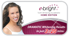 e-Bright teeth whitening